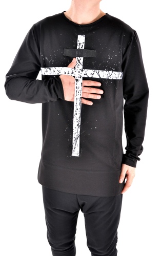 Bluzon handmade in editie limitata bluze si hanorace MBL2711 Bluzon handmade in editie limitata MBL2711