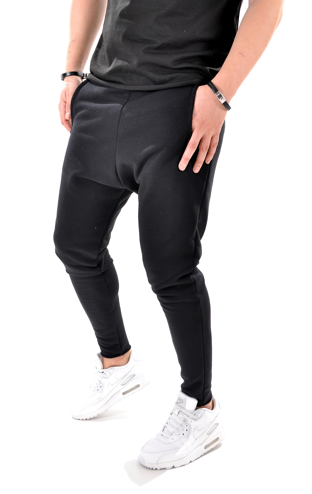 Pantaloni cu semi-tur in editie limitata ALL-TIME FAMOUS MPL2732 Pantaloni cu semi-tur in editie limitata MPL2732