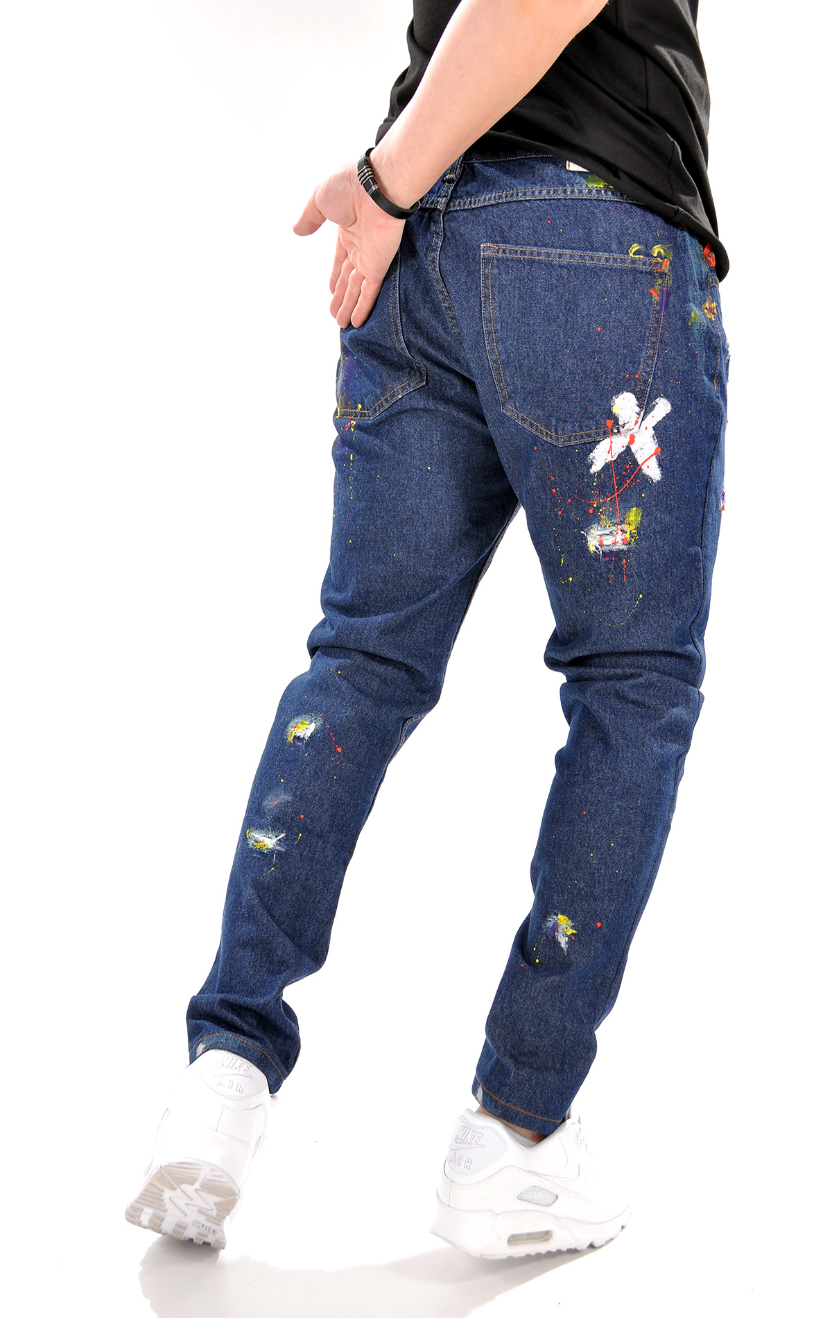 Jeans handmade in editie limitata jeans MJL2826 Jeans handmade in editie limitata MJL2826