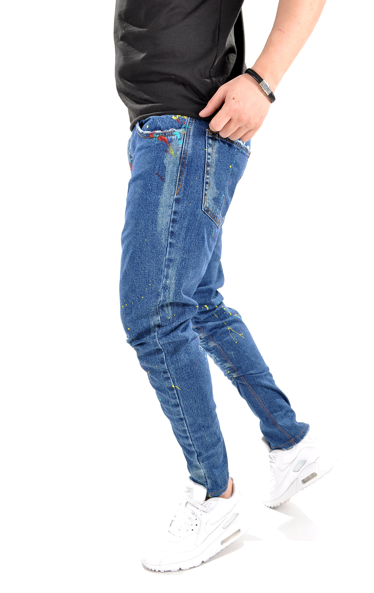 Jeans handmade in editie limitata jeans MJL2814 Jeans handmade in editie limitata MJL2814