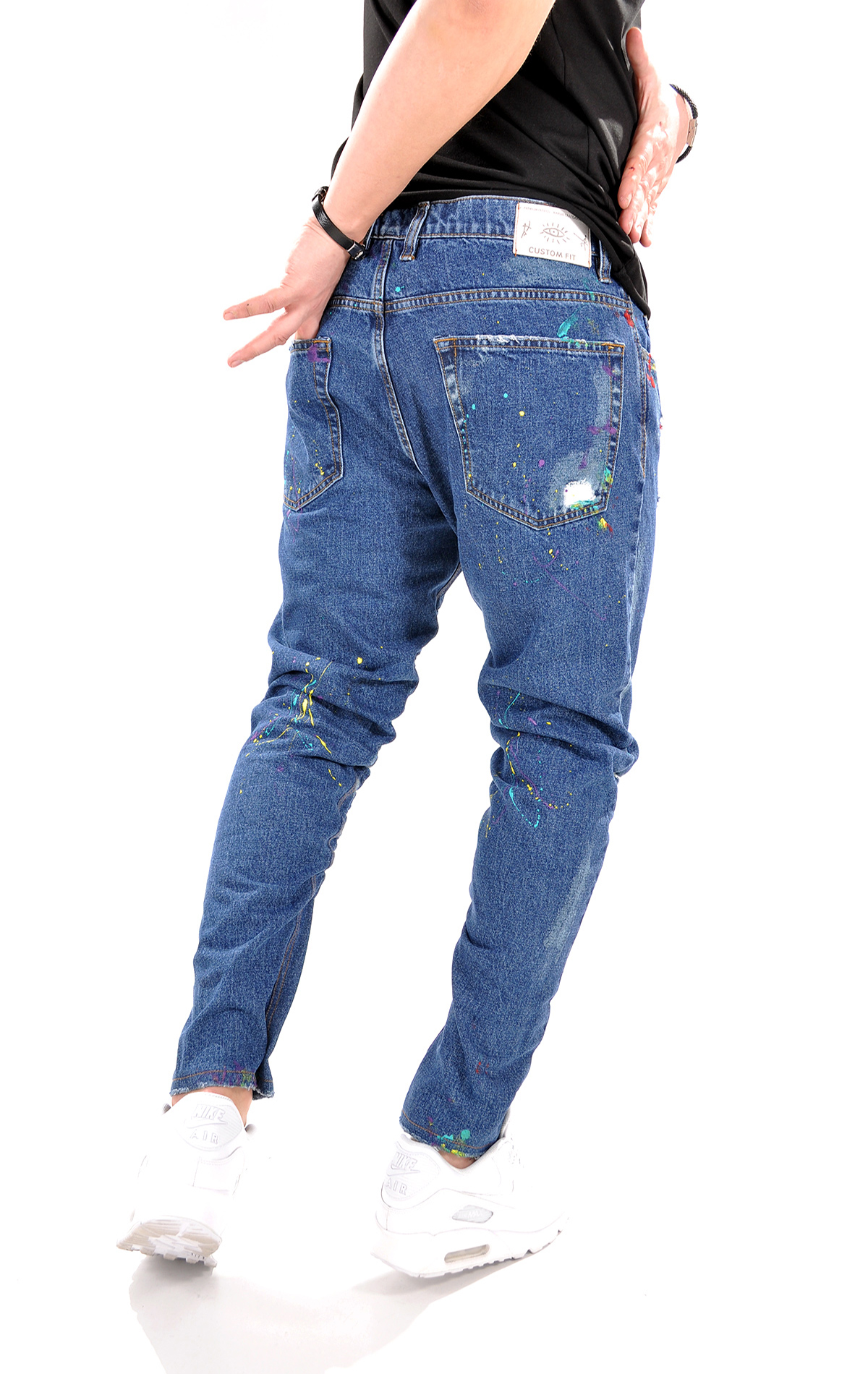 Jeans handmade in editie limitata jeans MJL2814 Jeans handmade in editie limitata MJL2814