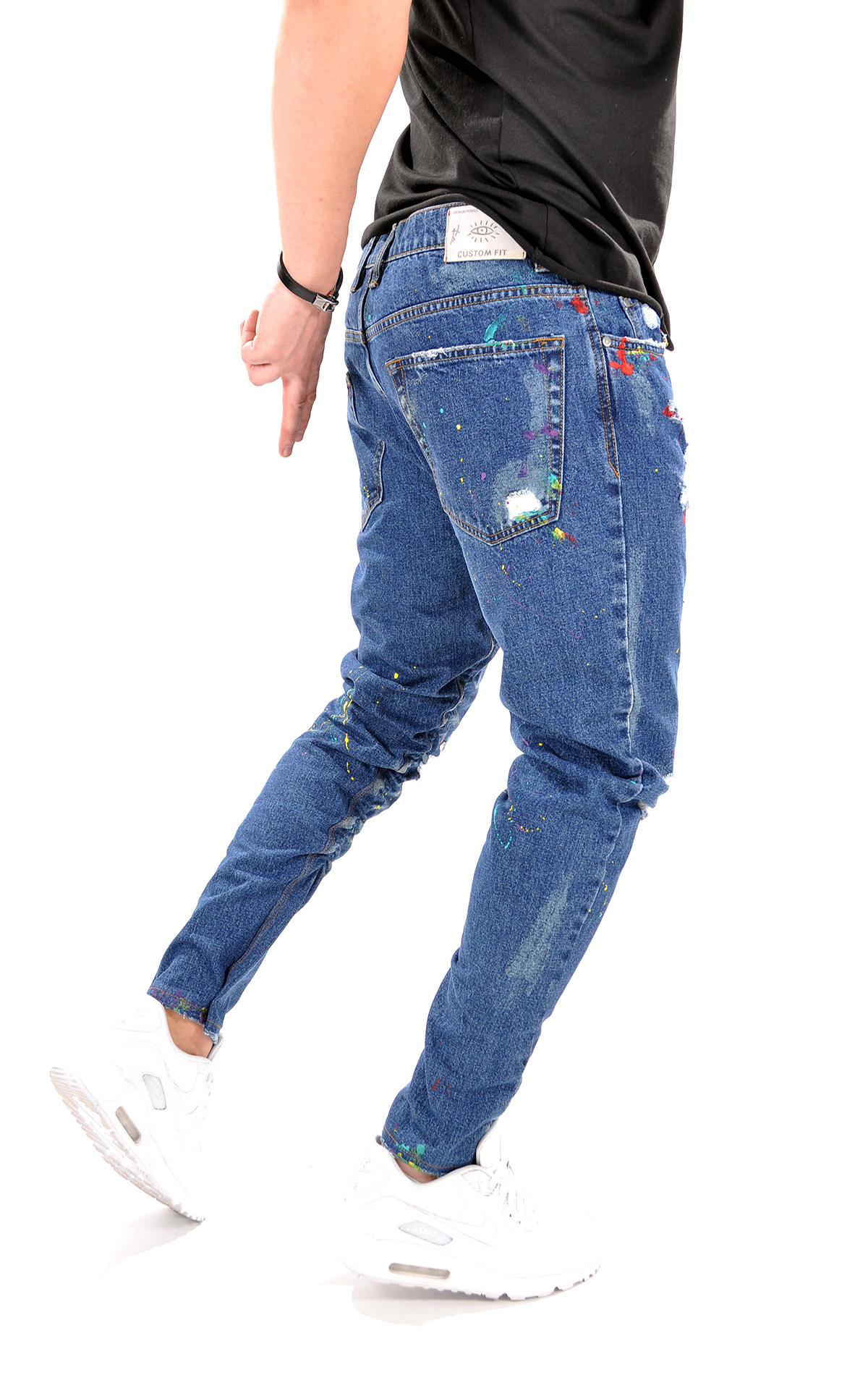 Jeans handmade in editie limitata jeans MJL2814 Jeans handmade in editie limitata MJL2814