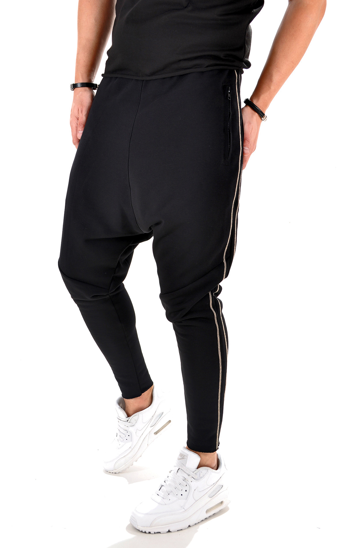 Pantaloni cu tur lasat - editie limitata pantaloni MPL3323 Pantaloni cu tur lasat - editie limitata MPL3323