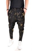 Pantaloni din denim/blug cu turul lasat, editie limitata MJL3979