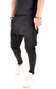 Pantaloni din denim/blug cu semi-tur, editie limitata MPL3982 (x)
