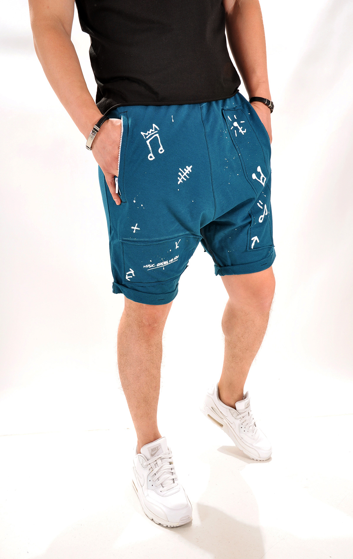 Pantaloni scurti in editie limitata FINAL SALES MSL4036 Pantaloni scurti in editie limitata MSL4036