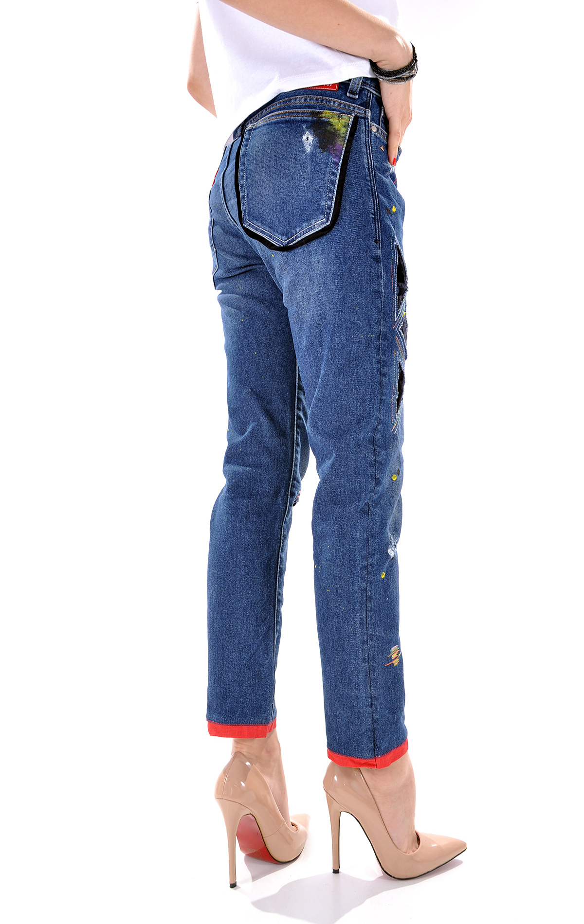 Jeans in editie limitata Femei WJL1180 Jeans in editie limitata WJL1180