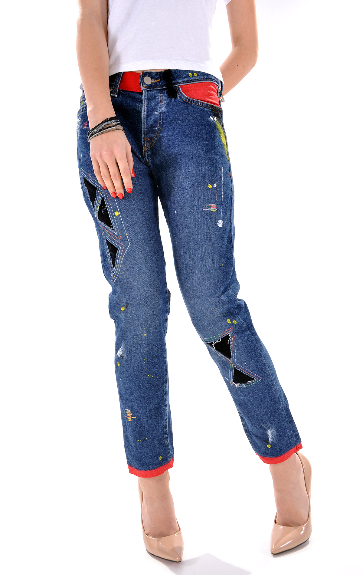 Jeans in editie limitata Femei WJL1180 Jeans in editie limitata WJL1180
