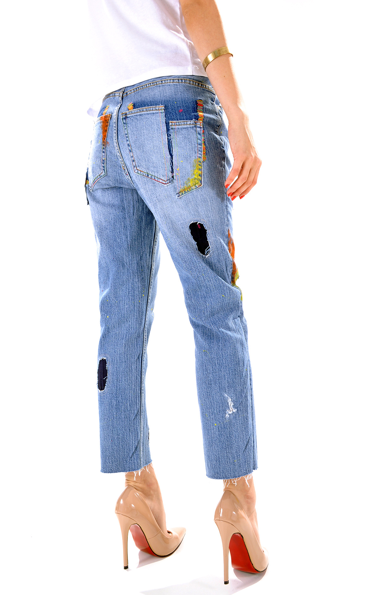 Jeans in editie limitata Femei WJL1183 Jeans in editie limitata WJL1183