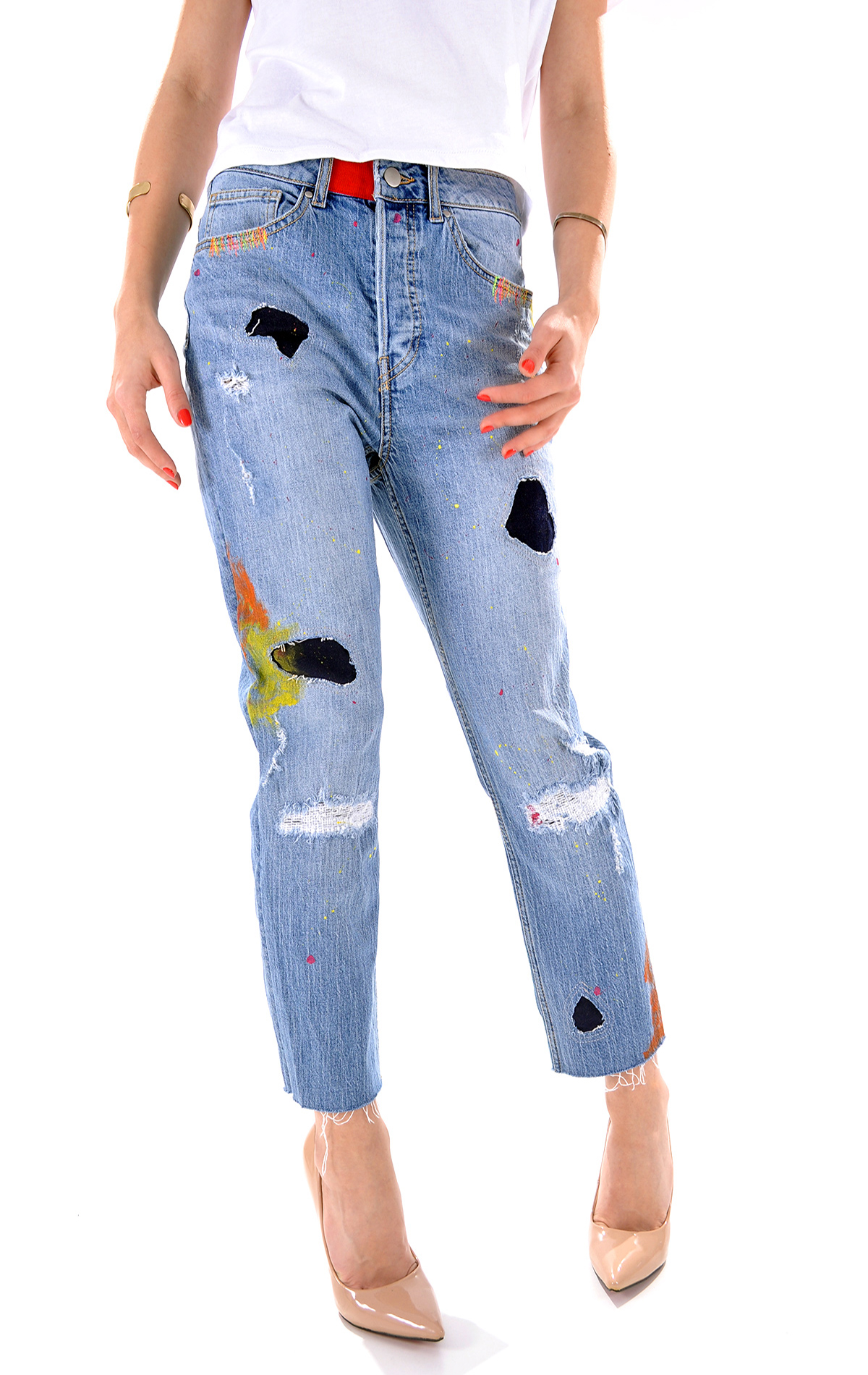 Jeans in editie limitata Femei WJL1183 Jeans in editie limitata WJL1183
