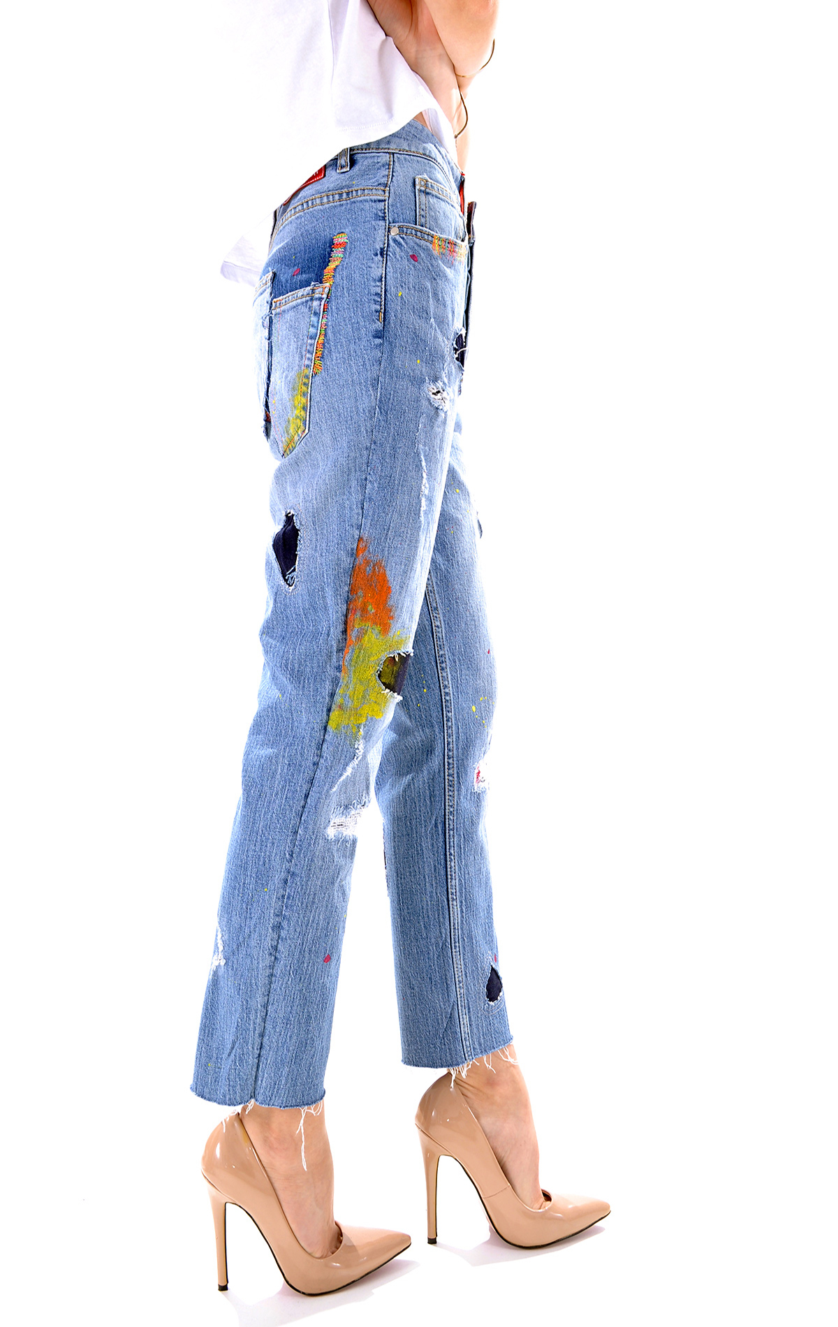 Jeans in editie limitata Femei WJL1183 Jeans in editie limitata WJL1183