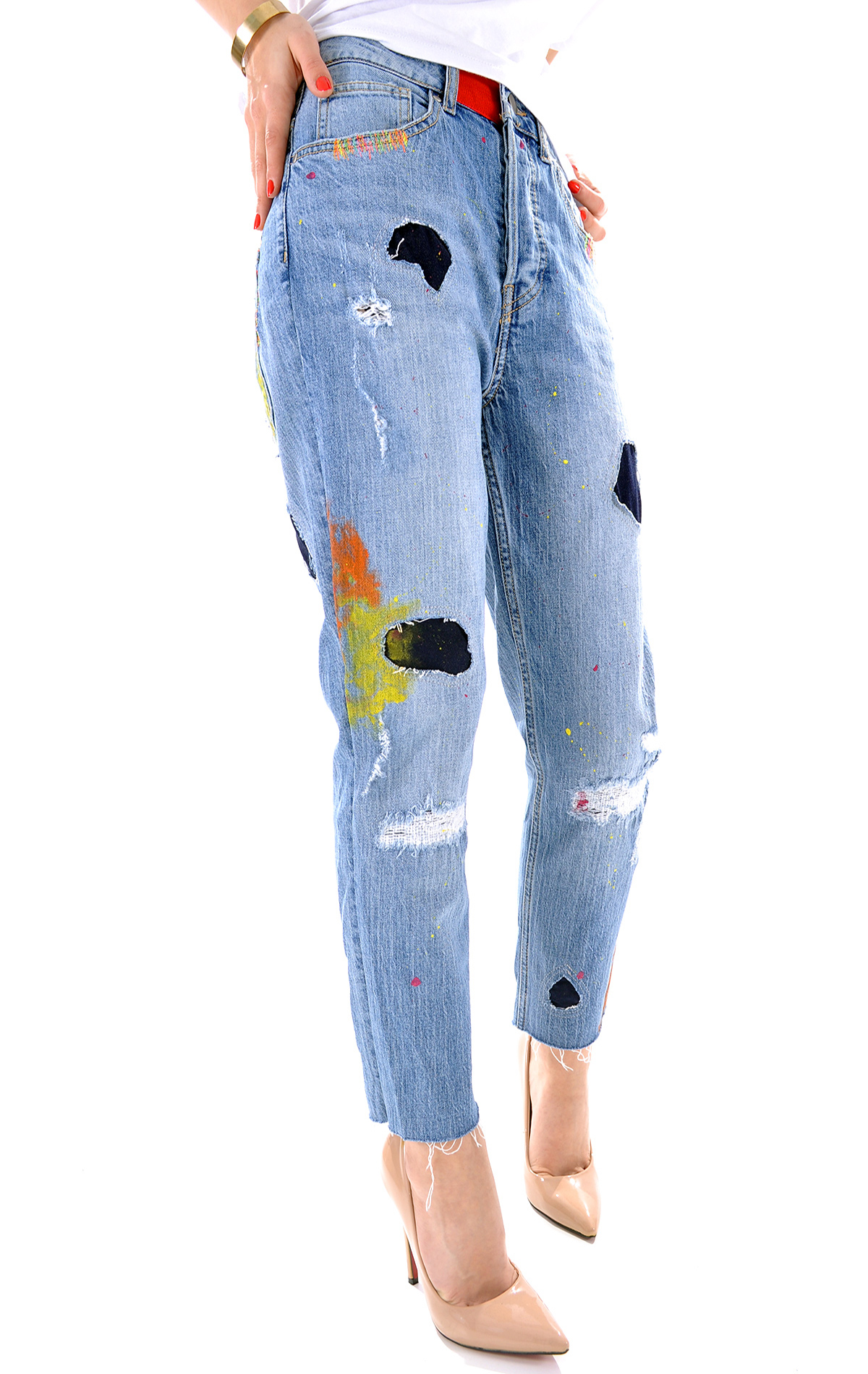Jeans in editie limitata Femei WJL1183 Jeans in editie limitata WJL1183
