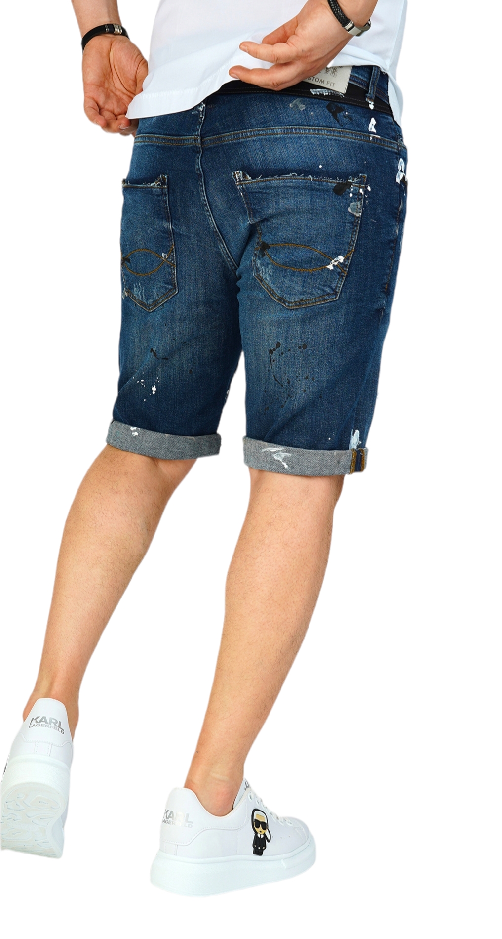 blugi scurti, editie limitata anterioare MSL5803 blugi scurti, editie limitata MSL5803