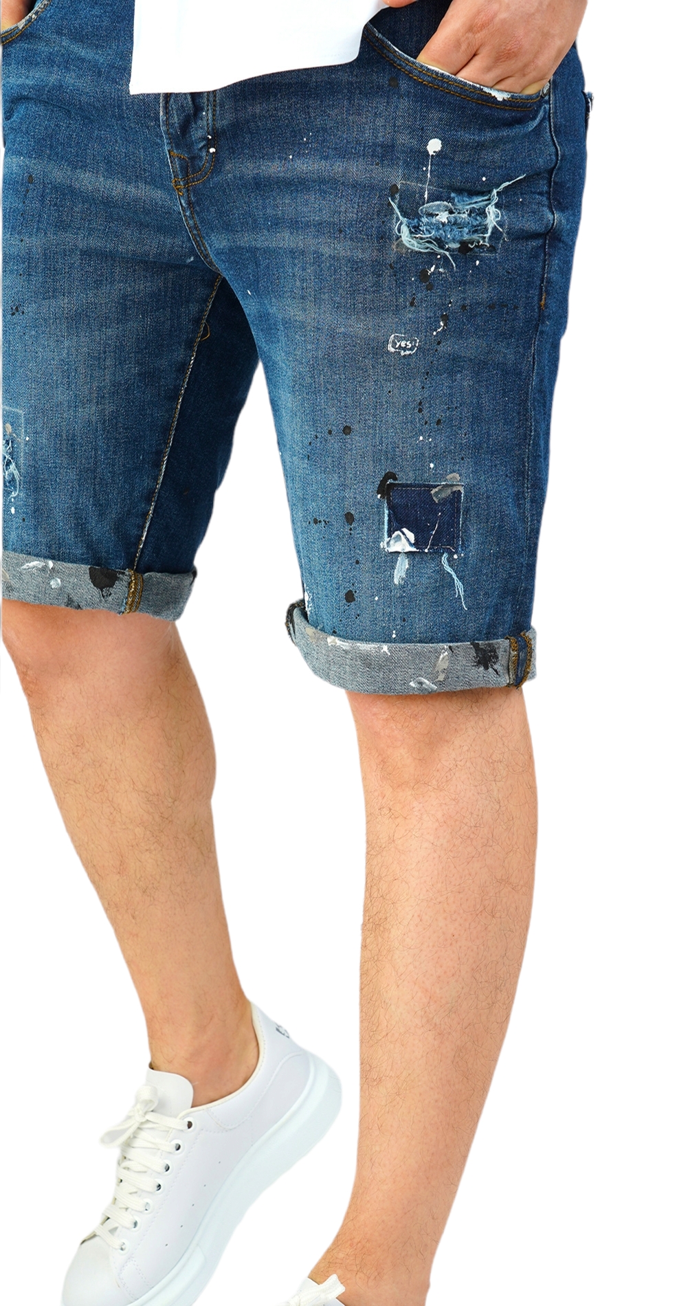 blugi scurti, editie limitata anterioare MSL5803 blugi scurti, editie limitata MSL5803