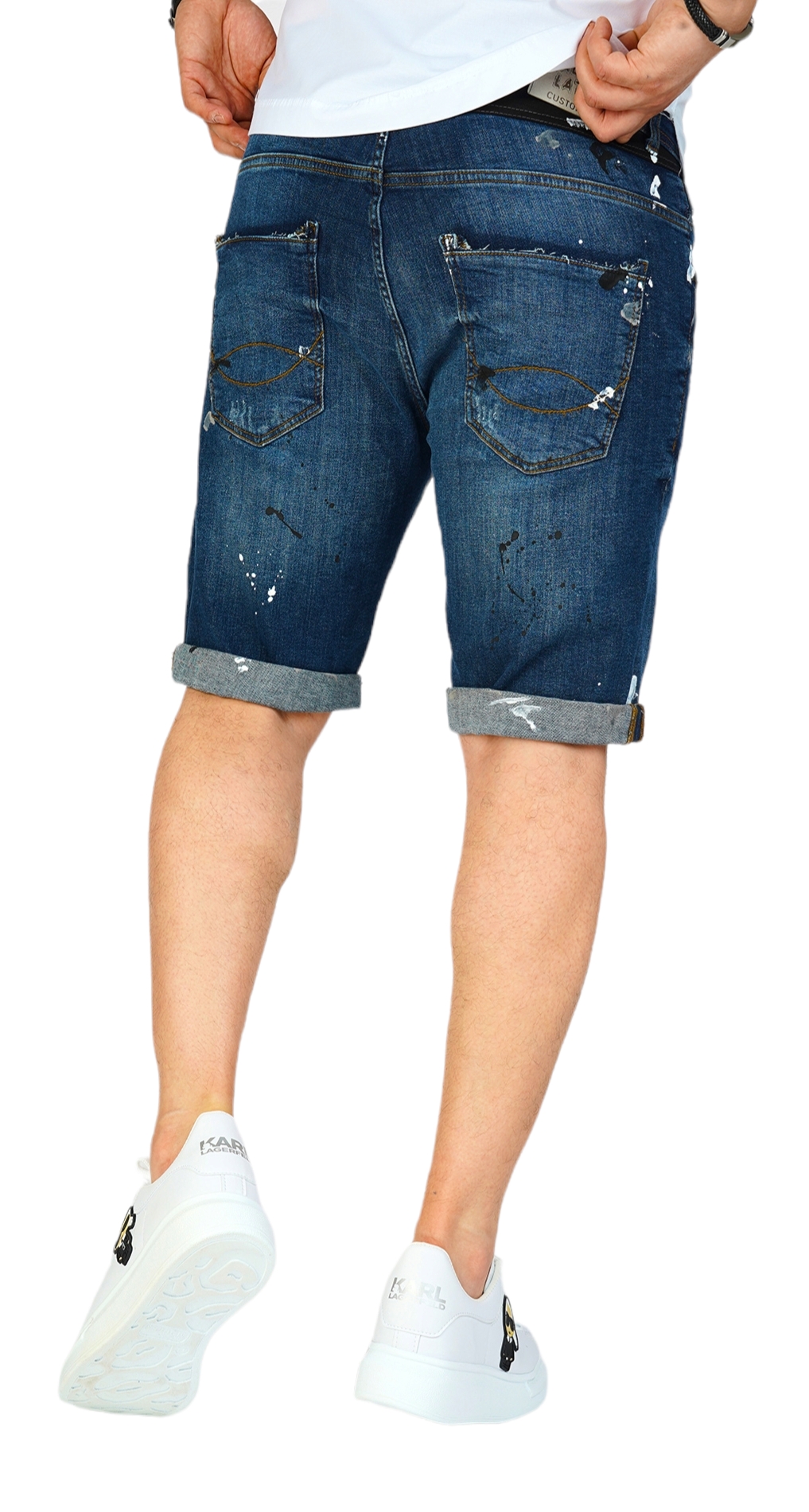 blugi scurti, editie limitata anterioare MSL5803 blugi scurti, editie limitata MSL5803