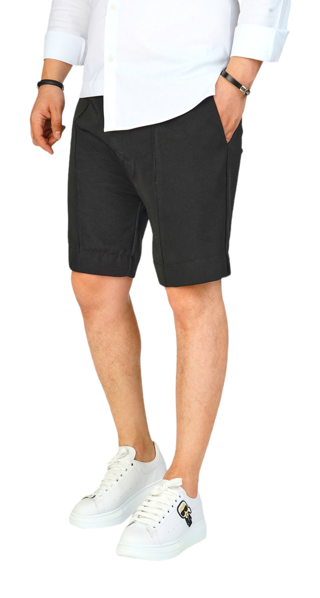 pantaloni eleganti, editie limitata pantaloni scurti MSL5806 pantaloni eleganti, editie limitata MSL5806