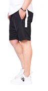 Pantaloni scurti cu banda alba eleganta MSL6209