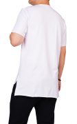 Tricou alb cu stropi de culoare tricouri MTL6212 Tricou alb cu stropi de culoare MTL6212