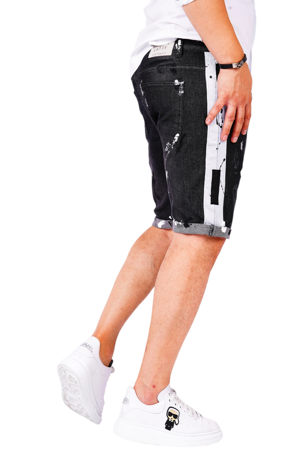 Blugi scurti - editie limitata anterioare MSL6309 Blugi scurti - editie limitata MSL6309