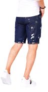 Blugi scurti - editie distressed MSL6310