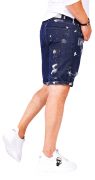 Blugi scurti - editie distressed MSL6310