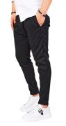 Pantaloni din stofa, cu slit diagonal MPL6405