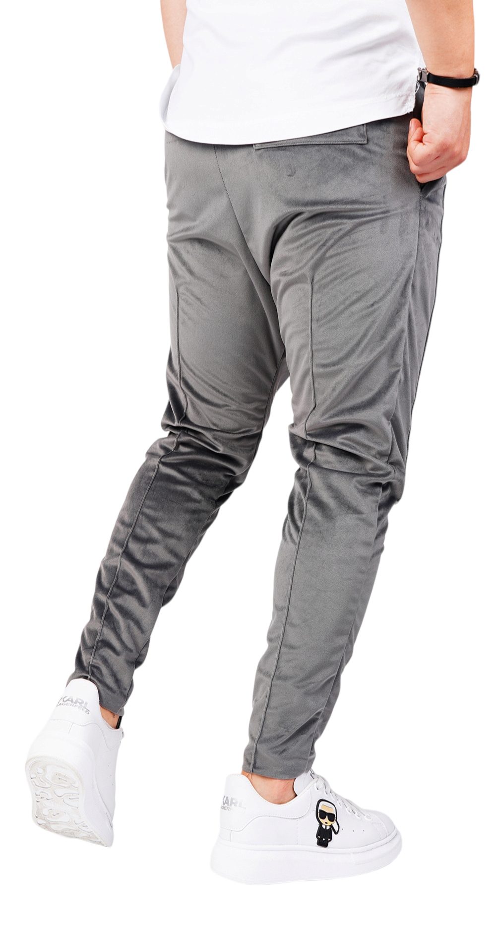 Pantaloni cu semi-tur, catifea luxury MPL6407