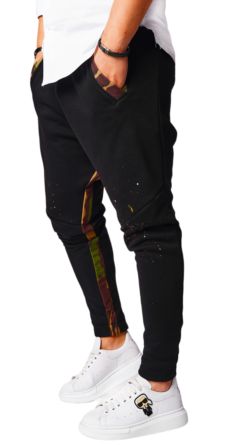 Pantaloni cu semi-tur, army limited edition pantaloni MPL6410 Pantaloni cu semi-tur, army limited edition MPL6410