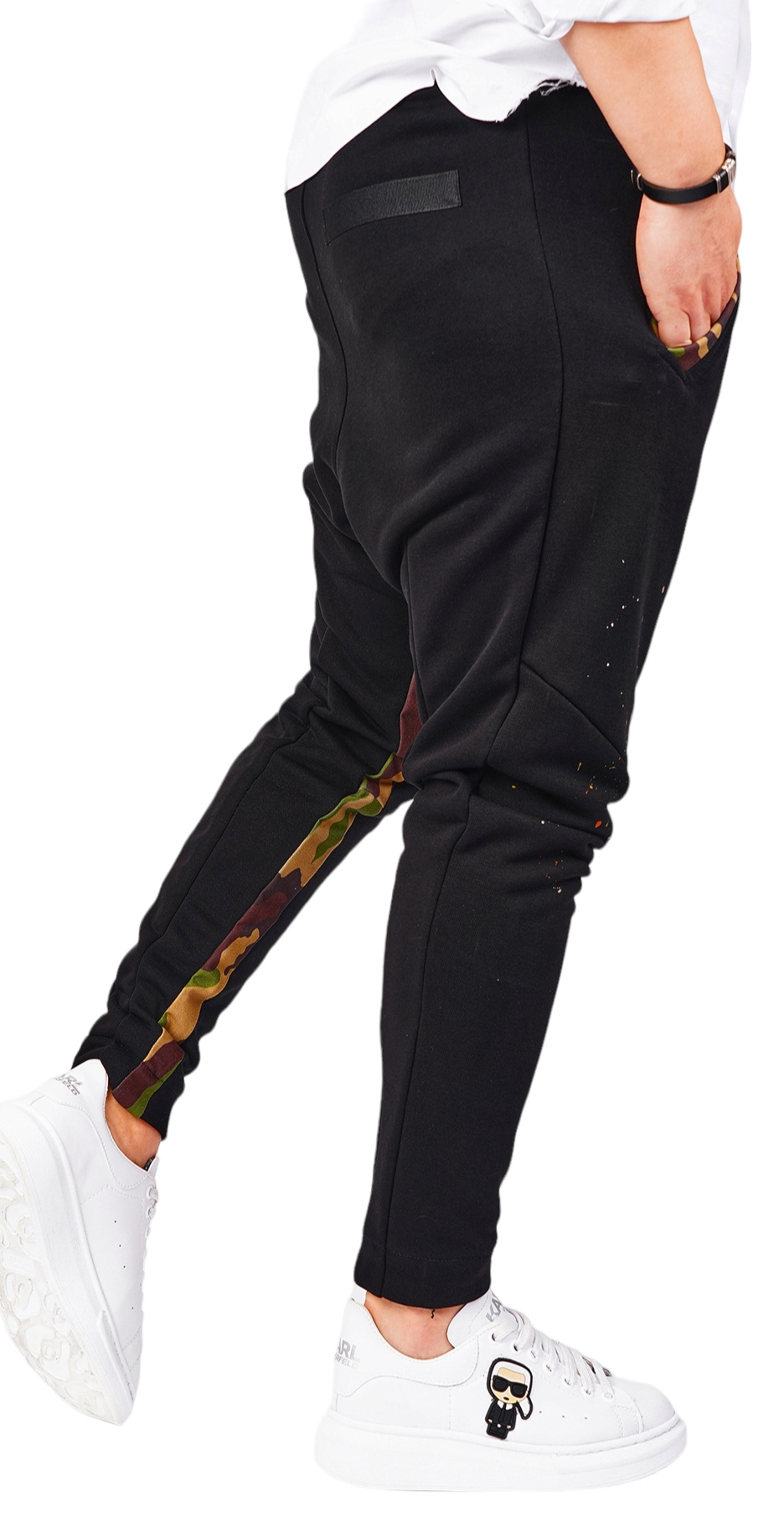 Pantaloni cu semi-tur, army limited edition pantaloni MPL6410 Pantaloni cu semi-tur, army limited edition MPL6410