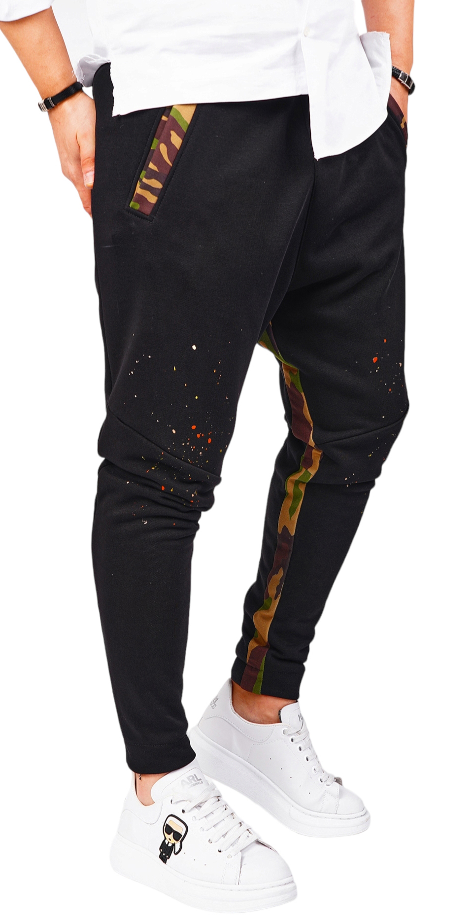 Pantaloni cu semi-tur, army limited edition pantaloni MPL6410 Pantaloni cu semi-tur, army limited edition MPL6410