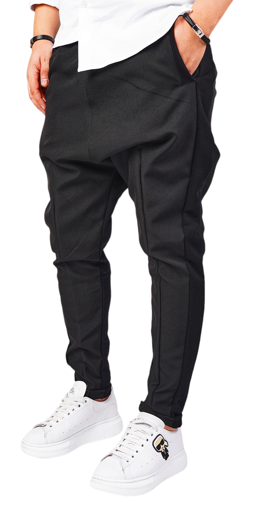 Pantaloni NEO cu turul lasat 7-Ani MPL6415 Pantaloni NEO cu turul lasat MPL6415