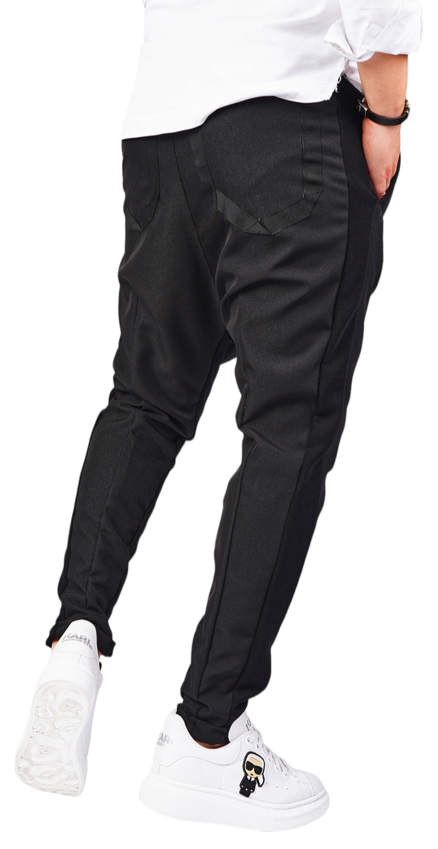 Pantaloni NEO cu turul lasat 7-Ani MPL6415 Pantaloni NEO cu turul lasat MPL6415