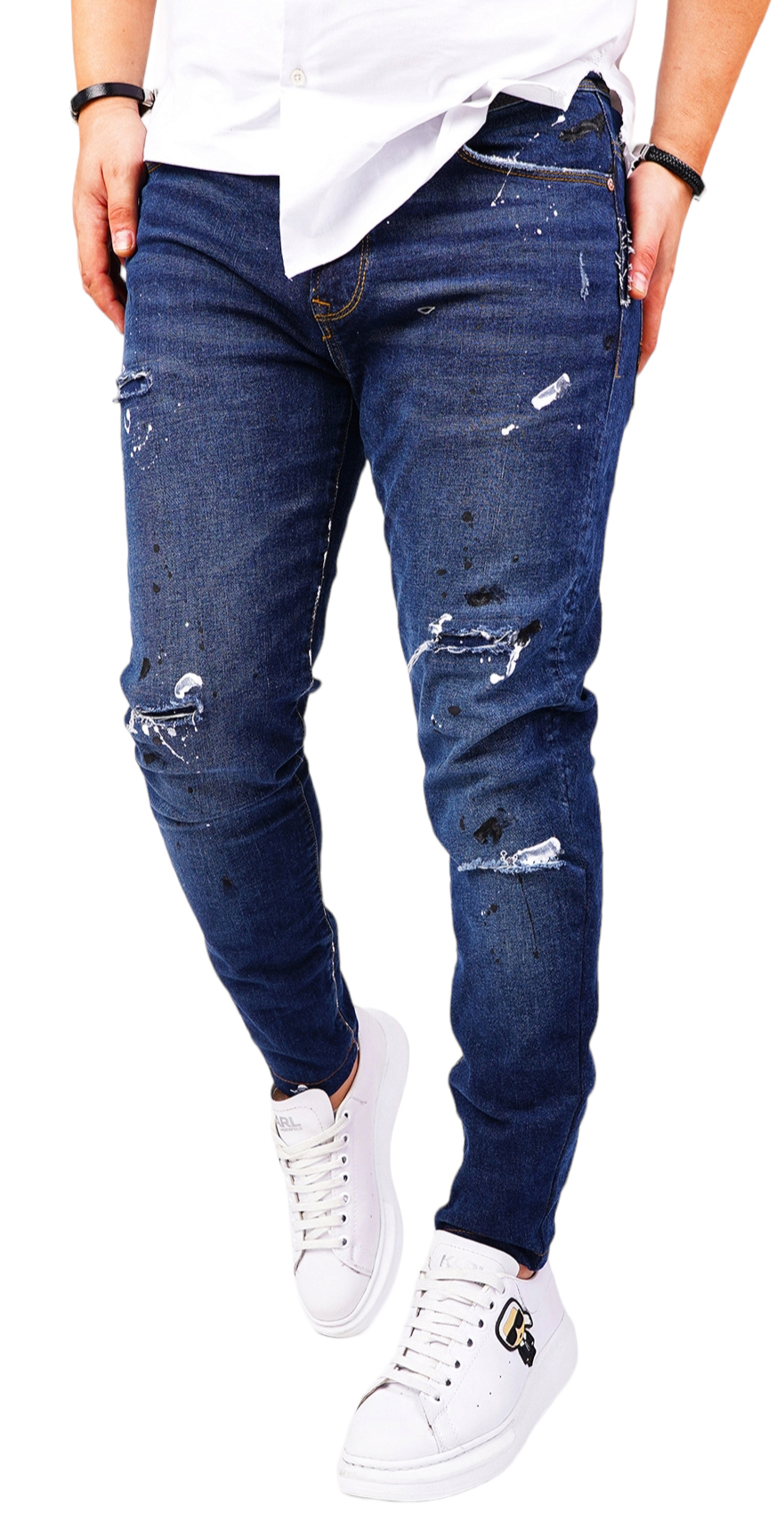 Blugi handmade, editie limitata anterioare MJL6418 Blugi handmade, editie limitata MJL6418