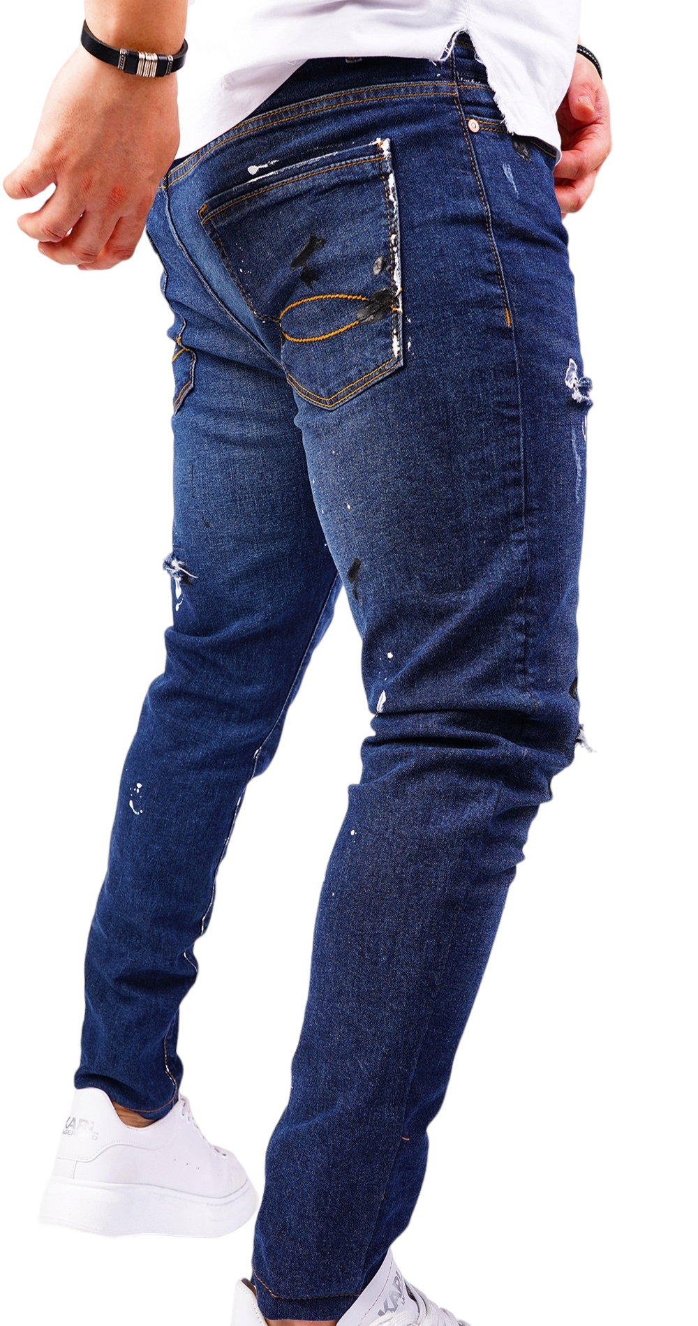 Blugi handmade, editie limitata anterioare MJL6418 Blugi handmade, editie limitata MJL6418