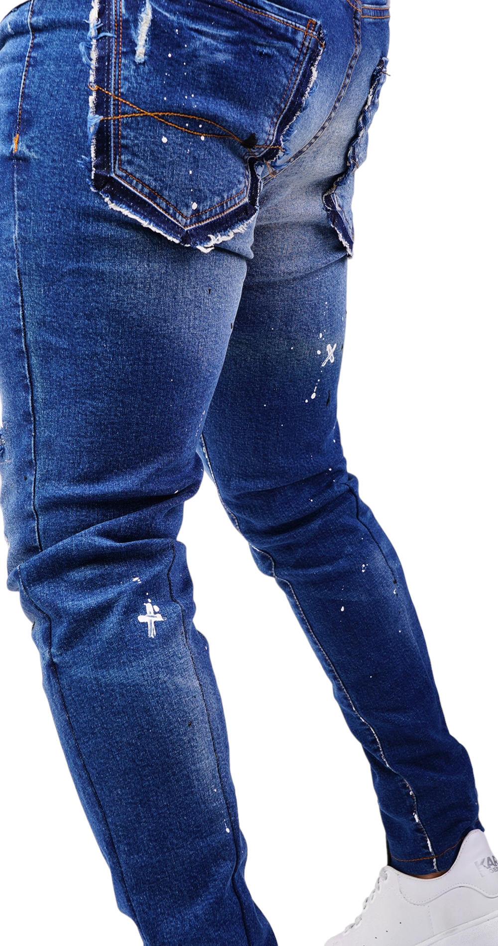 Blugi handmade, editie limitata jeans MJL6422 Blugi handmade, editie limitata MJL6422