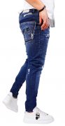 Blugi handmade, editie limitata jeans MJL6424 Blugi handmade, editie limitata MJL6424