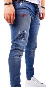 Blugi handmade, editie limitata jeans MJL6425 Blugi handmade, editie limitata MJL6425