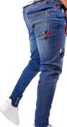 Blugi handmade, editie limitata jeans MJL6425 Blugi handmade, editie limitata MJL6425