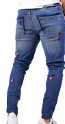 Blugi handmade, editie limitata jeans MJL6425 Blugi handmade, editie limitata MJL6425