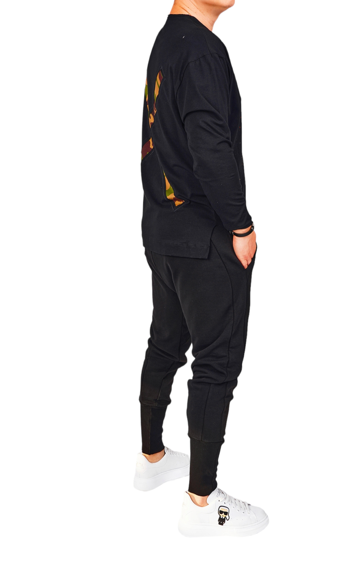 Bluza handmade, pictata manual bluze si hanorace MBL6433 Bluza handmade, pictata manual MBL6433