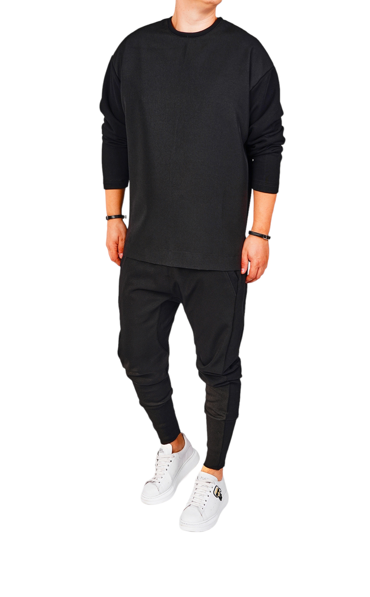 Bluza handmade, ultra-minimal bluze si hanorace MBL6437 Bluza handmade, ultra-minimal MBL6437