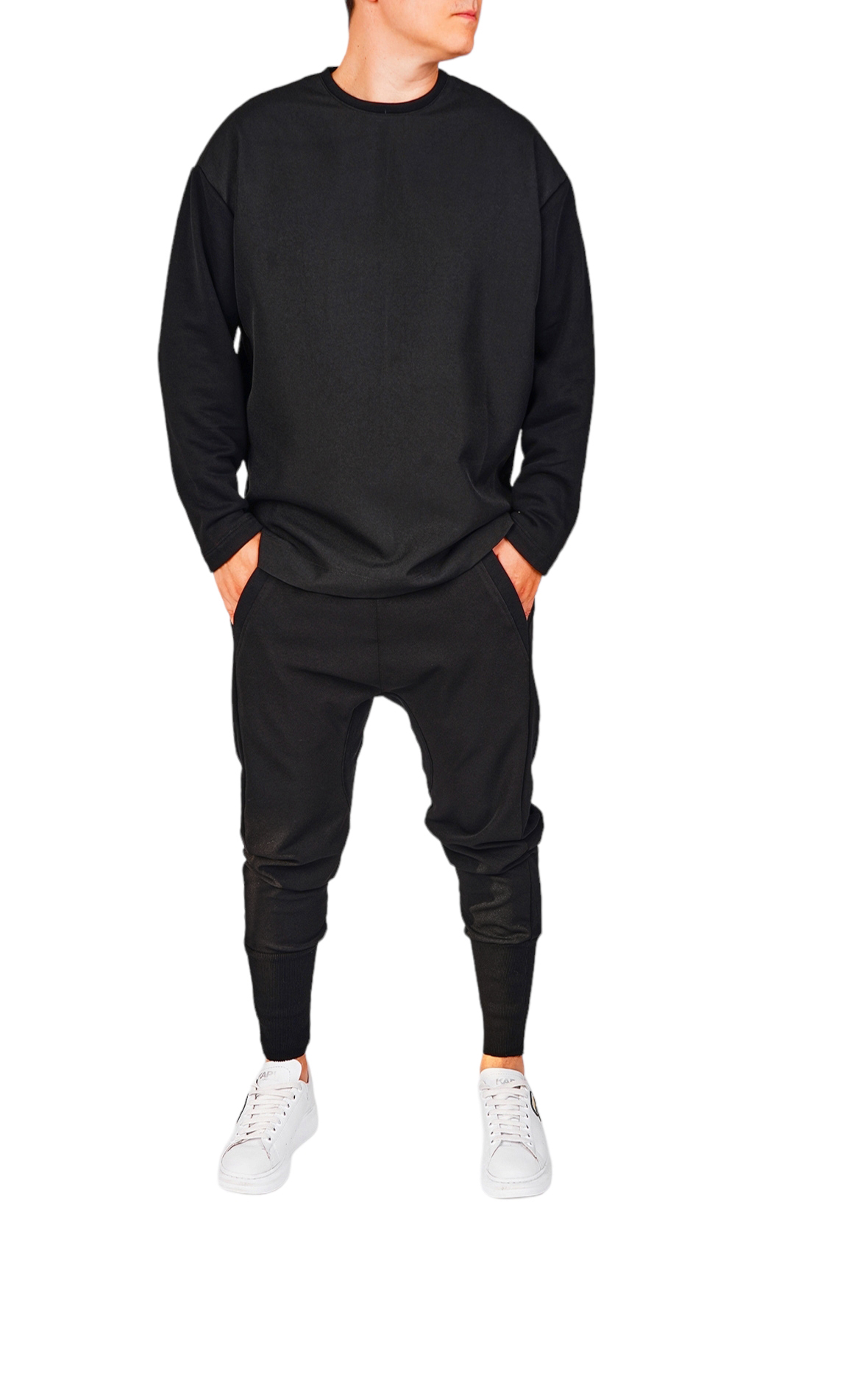 Bluza handmade, ultra-minimal bluze si hanorace MBL6437 Bluza handmade, ultra-minimal MBL6437