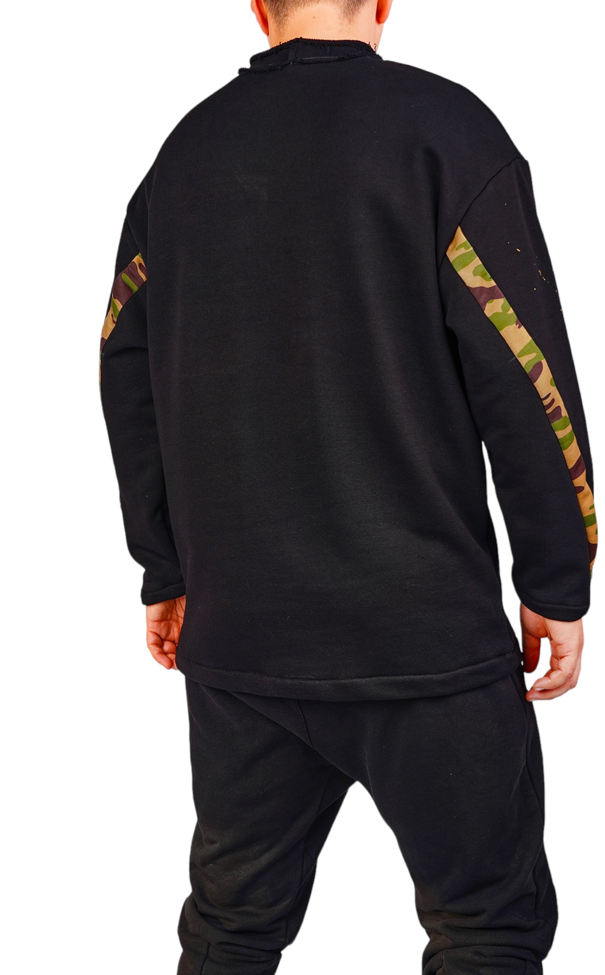 Bluza handmade, army style bluze si hanorace MBL6439 Bluza handmade, army style MBL6439