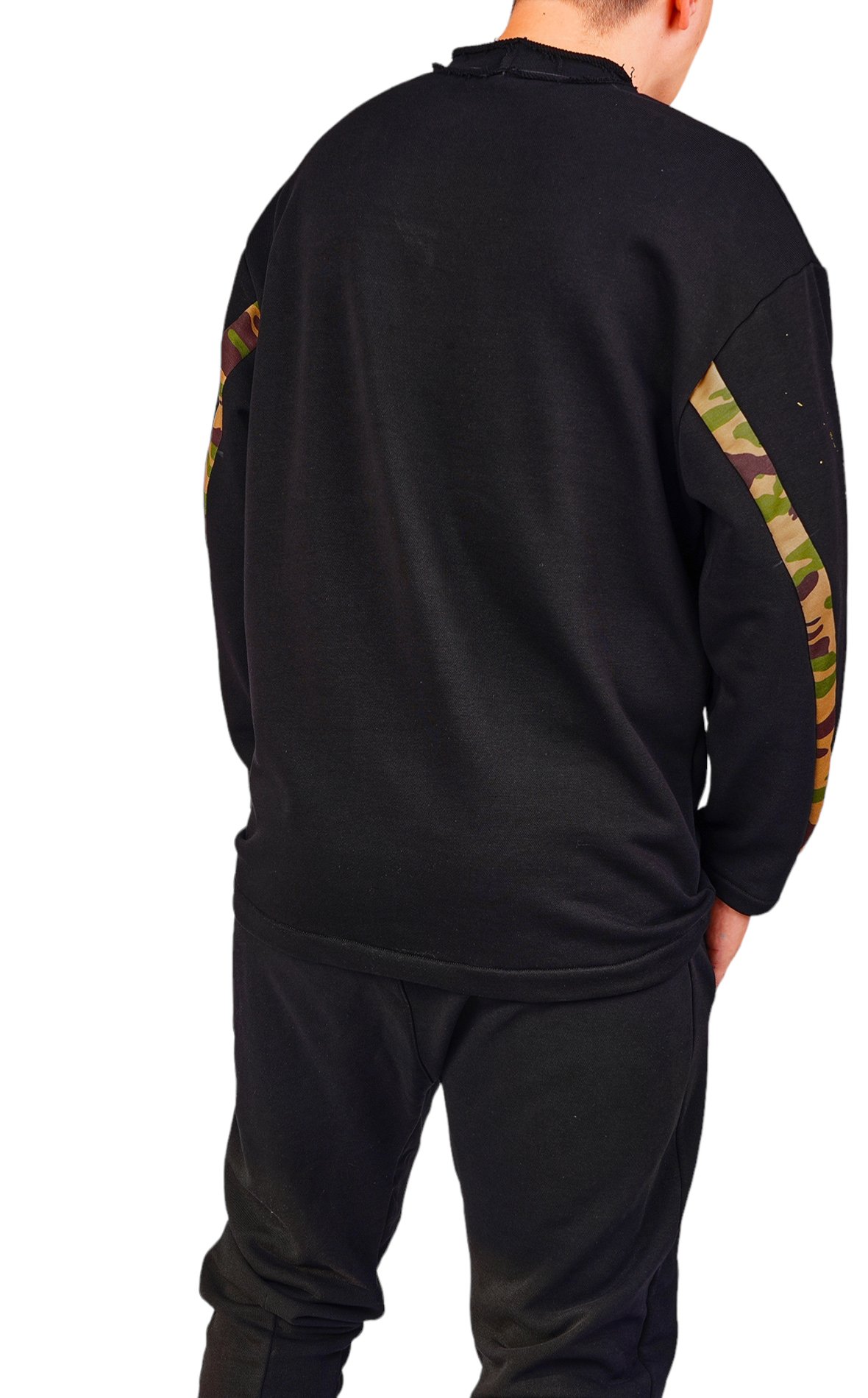 Bluza handmade, army style bluze si hanorace MBL6439 Bluza handmade, army style MBL6439