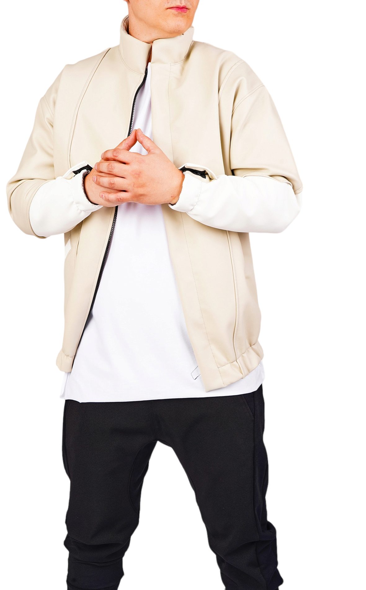 Geaca din piele, hi-bomber MGL6445