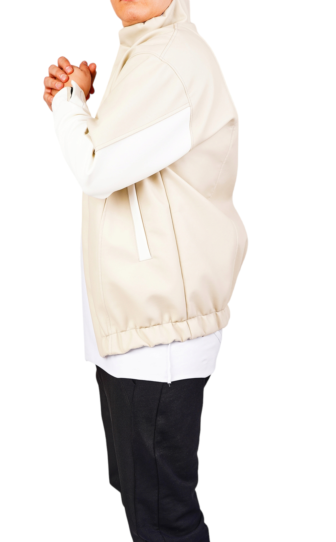 Geaca din piele, hi-bomber veste MGL6445 Geaca din piele, hi-bomber MGL6445