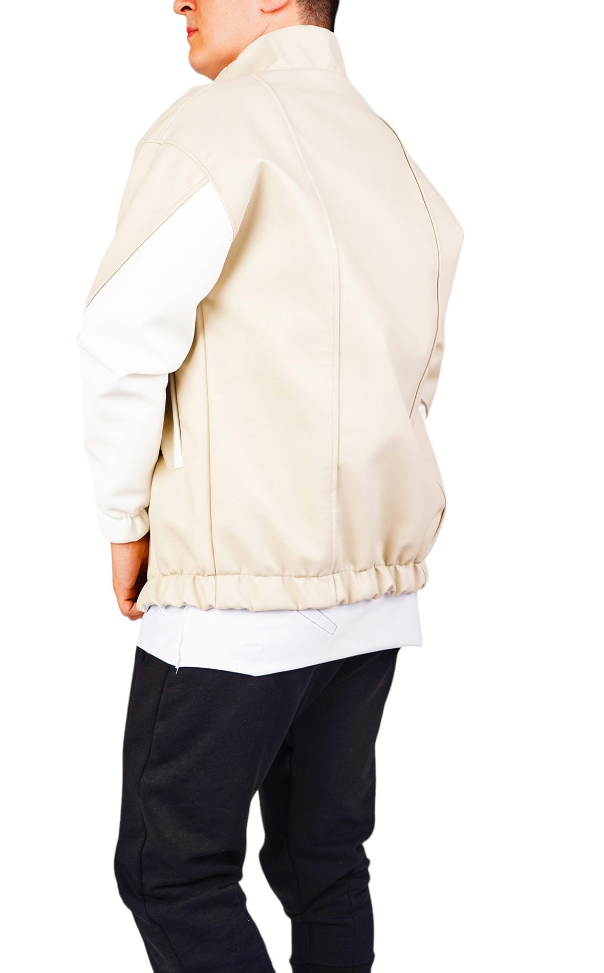 Geaca din piele, hi-bomber MGL6445