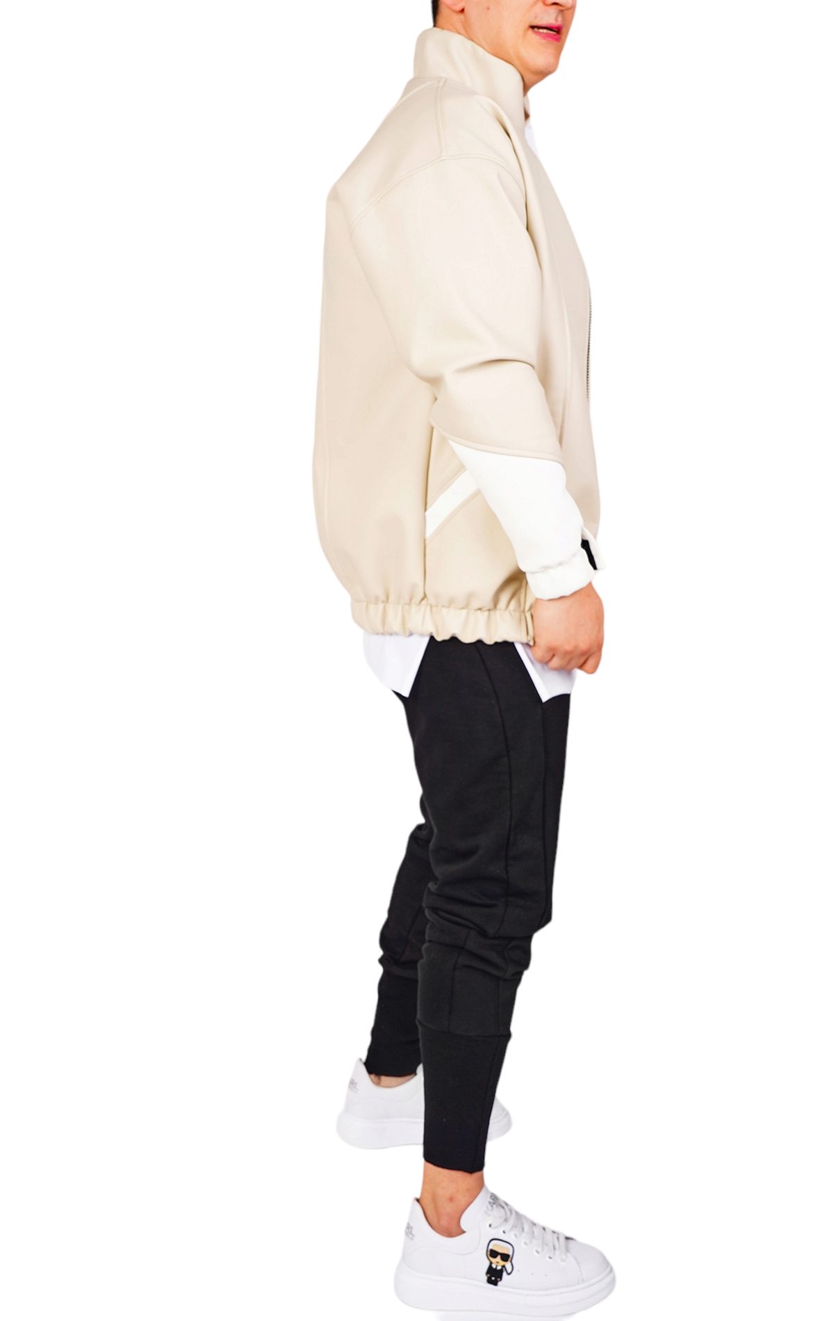 Geaca din piele, hi-bomber MGL6445