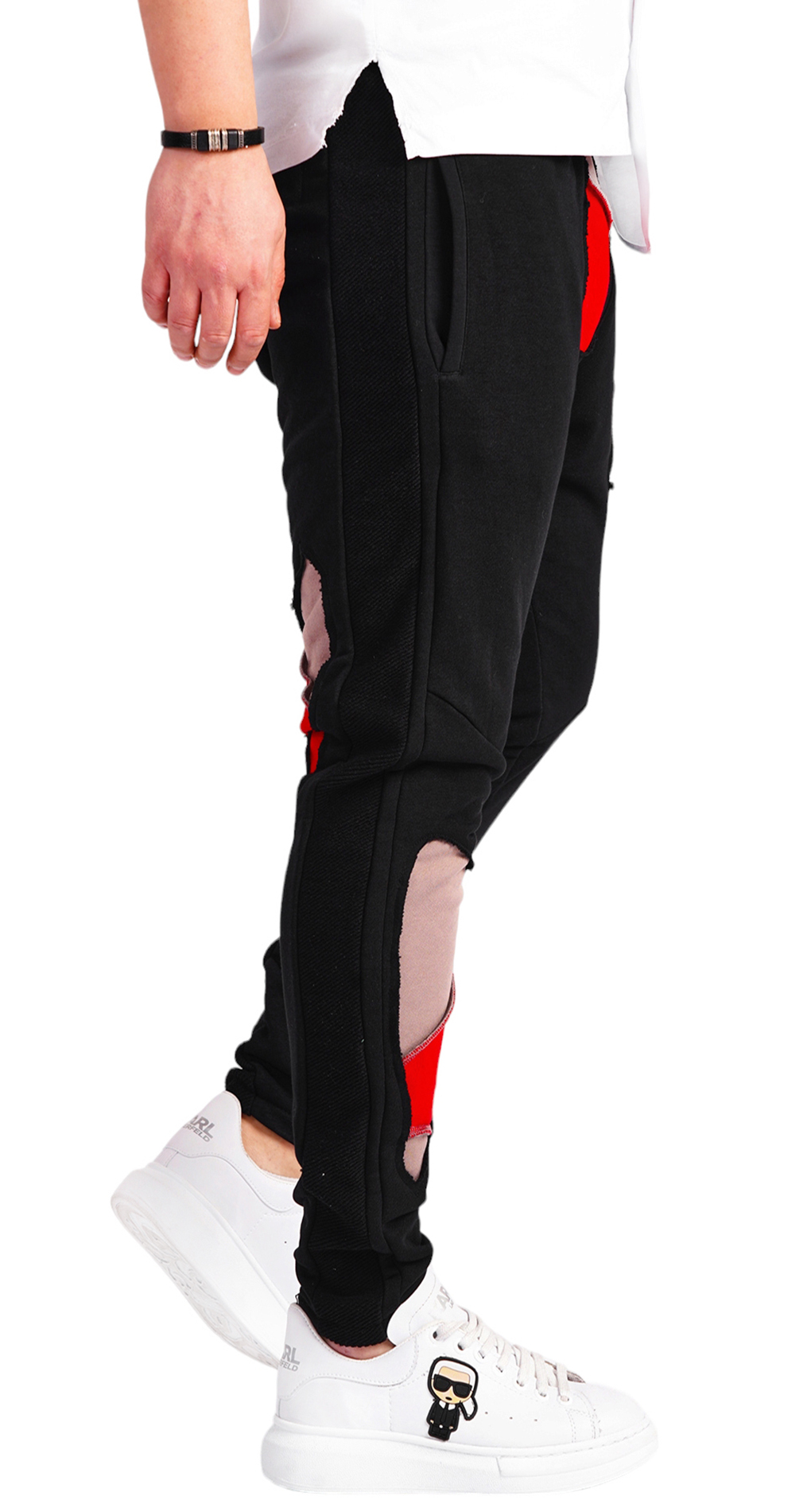 Pantaloni pentru barbati, cu tur clasic pantaloni MPL6503 Pantaloni pentru barbati, cu tur clasic MPL6503