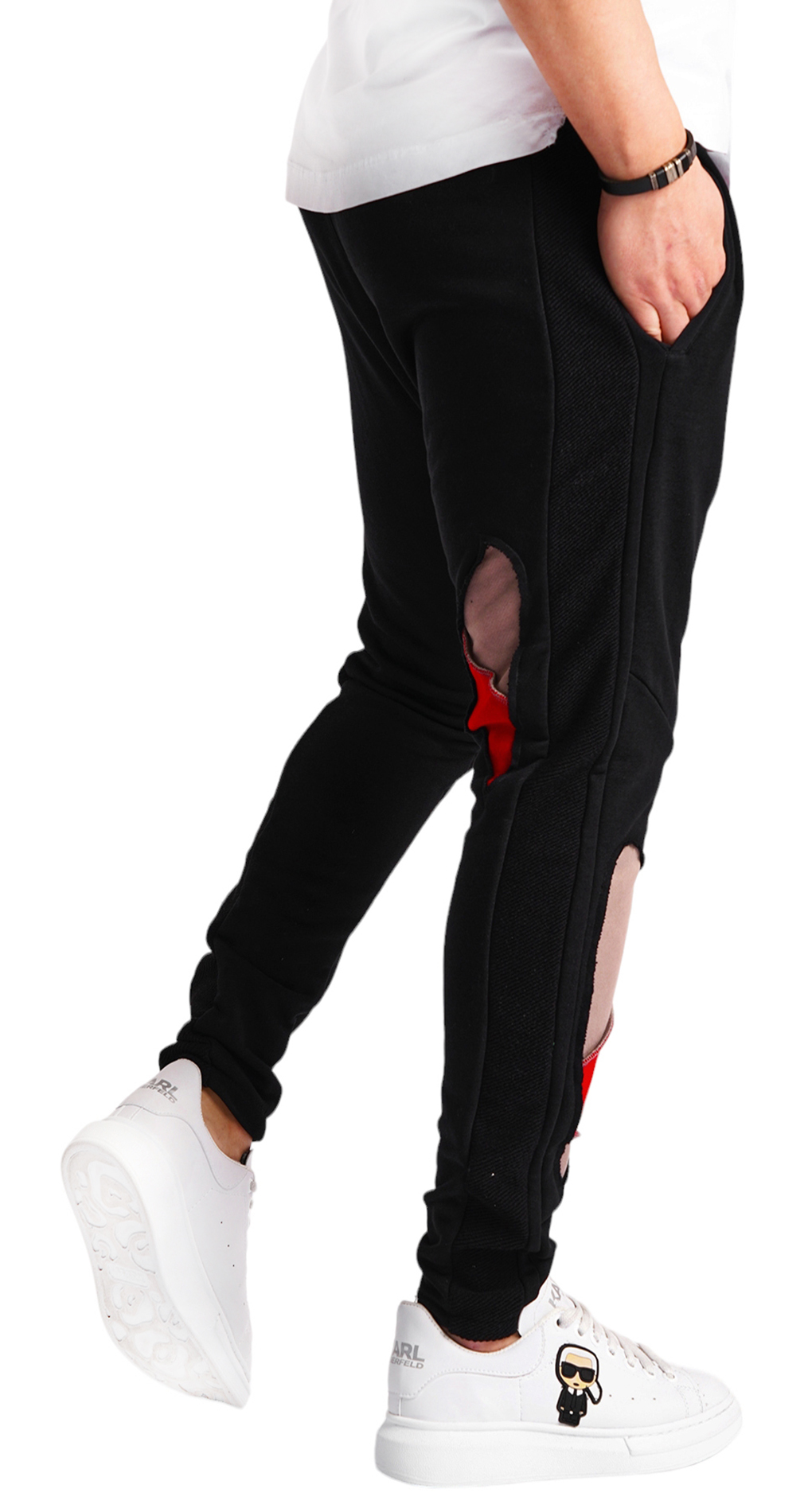 Pantaloni pentru barbati, cu tur clasic pantaloni MPL6503 Pantaloni pentru barbati, cu tur clasic MPL6503